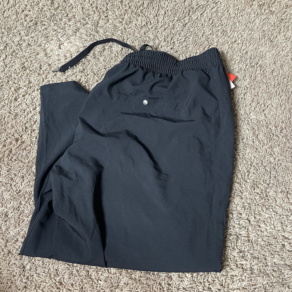 Marika Black Capris with Soft Matte Fabric